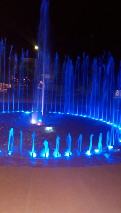 Royal commision inside the fountain - Saudi Arabia|Al Jubail 35814|Fanateer|4HW8+7WX