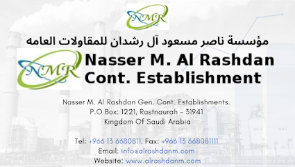 Nasser Masoud Al Rashdan Est - Ras Tanura - +966 50 584 5912